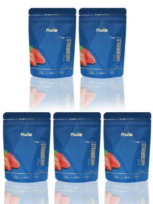 Freeze Dried Dilim Çilek 15 gr - 5li Paket - 1